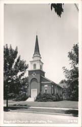 Baptist Church Postcard