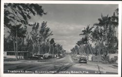 Trailers at Briny Breezes Park Postcard
