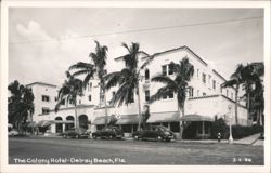 The Colony Hotel, Delray Beach Postcard