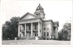 Wythe County Court House Postcard