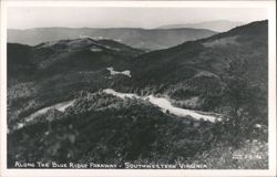 View from the Blue Ridge Parkway Postcard