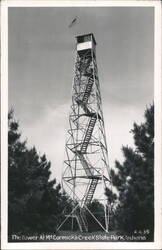 The Tower At McCormick's Creek State Park Postcard