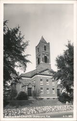 Methodist Church, Ashburn, Ga. Postcard