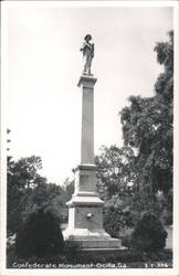 Confederate Monument Postcard
