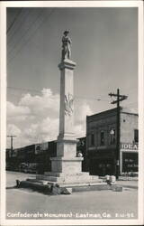Confederate Monument Postcard