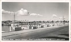 Bahia-Mar Yacht Basin Postcard