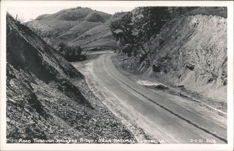 Road Through Wallens Ridge Near Natural Tunnel, VA Duffield Virginia