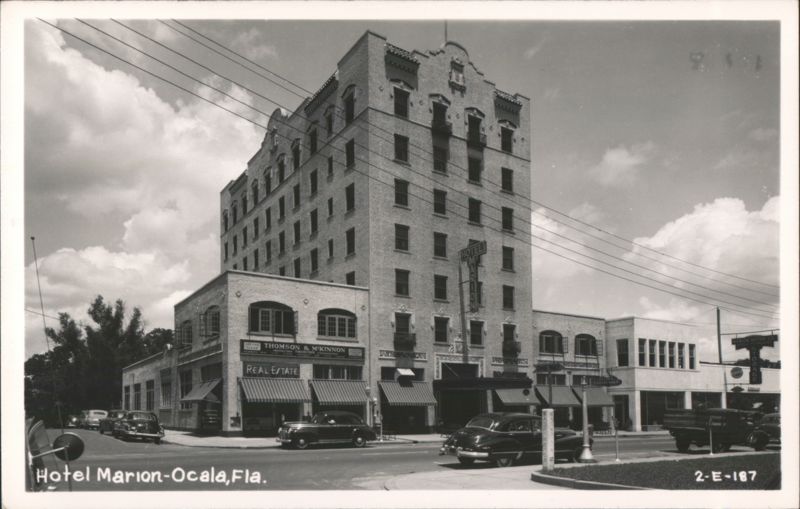 Hotel Marion with Thomson & McKinnon and Real Estate Ocala Florida