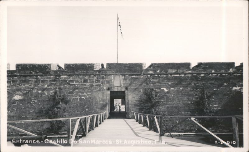 Entrance - Castillo De San Marcos St. Augustine Florida