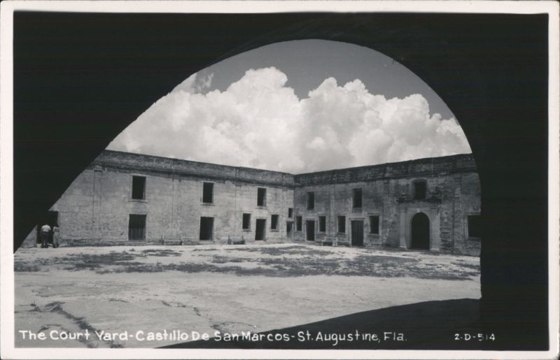 Castillo de San Marcos Courtyard St. Augustine Florida