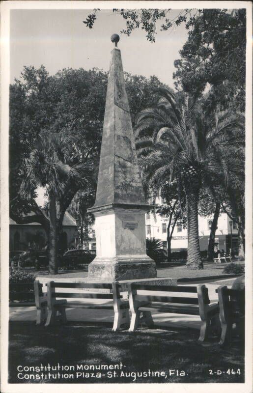 Constitution Monument, Constitution Plaza St. Augustine Florida