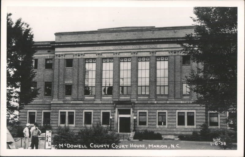 McDowell County Court House MARION North Carolina