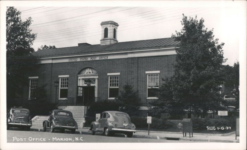 United States Post Office Building, Marion, NC North Carolina