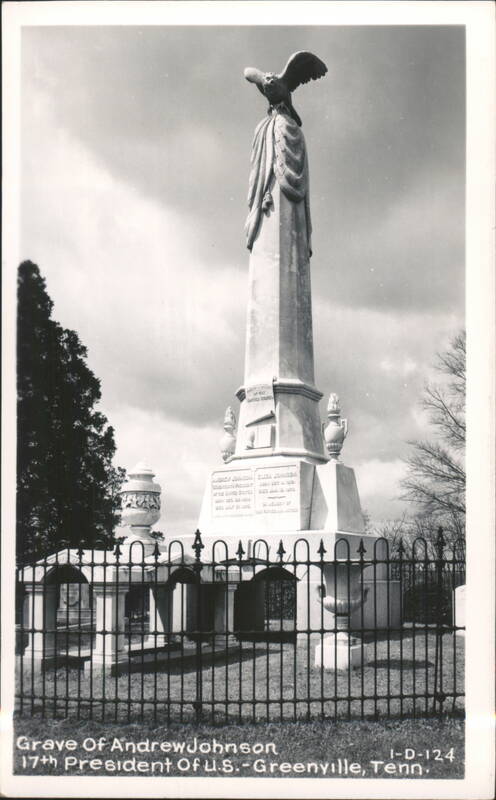 Andrew Johnson Grave Monument, 17th US President Greeneville Tennessee