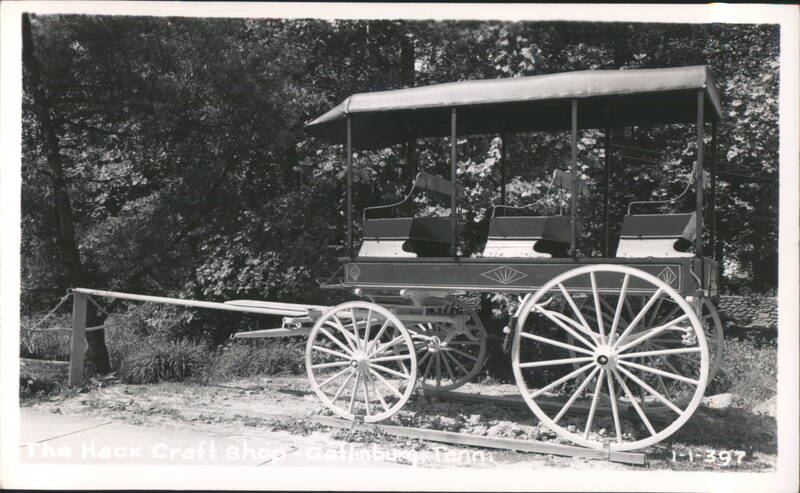 Horse-Drawn Carriage at The Hack Craft Shop Gatlinburg Tennessee