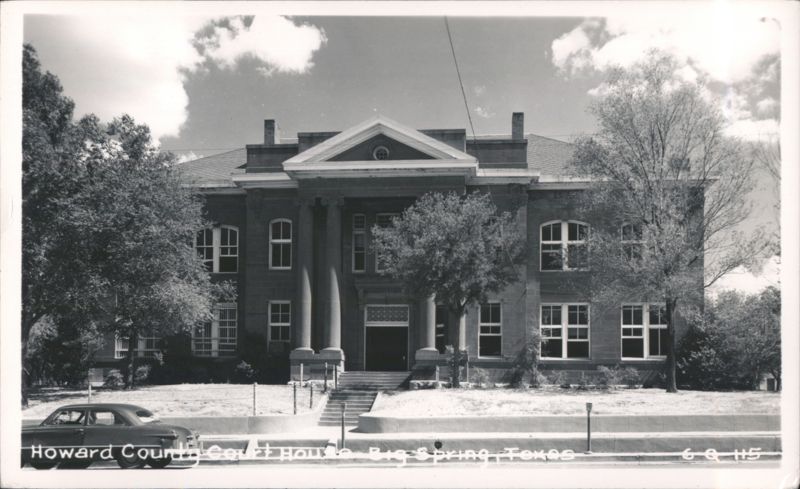 Howard County Court House Big Spring Texas