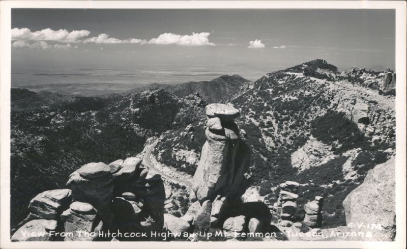 View From The Hitchcock Highway Up Mt. Lemmon Tucson Arizona