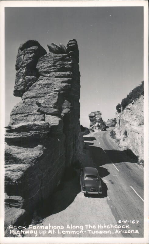 Rock Formations Along The Hitchcock Highway Up Mt. Lemmon Tucson Arizona
