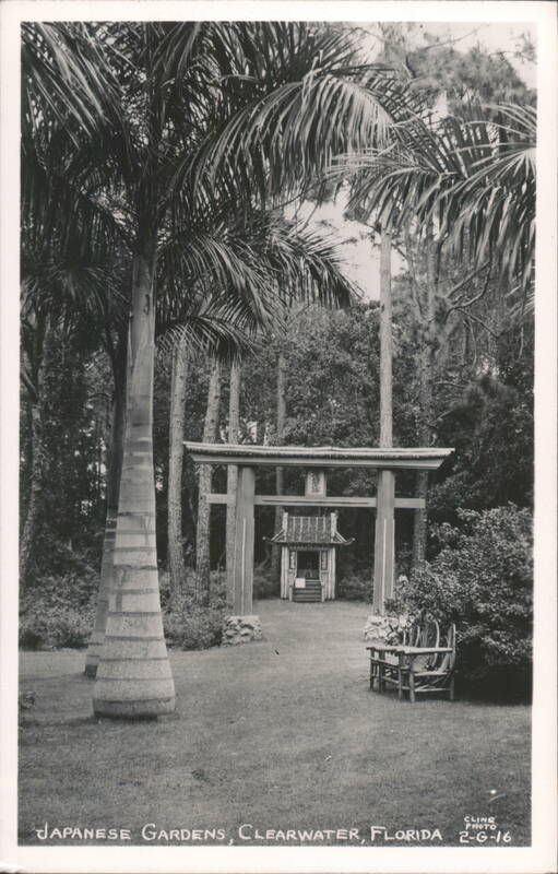 Japanese Gardens Torii Gate and Shrine, Clearwater, FL Florida