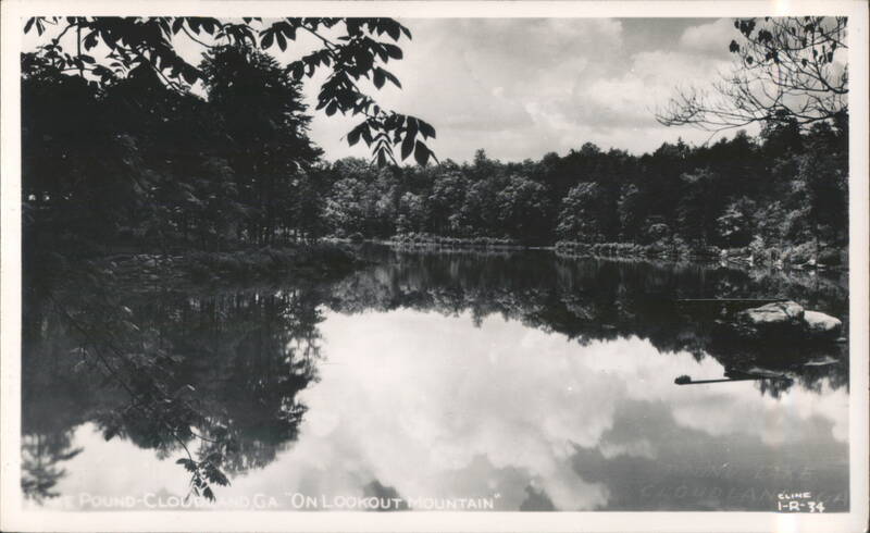 Cloudland Lake on Lookout Mountain Georgia