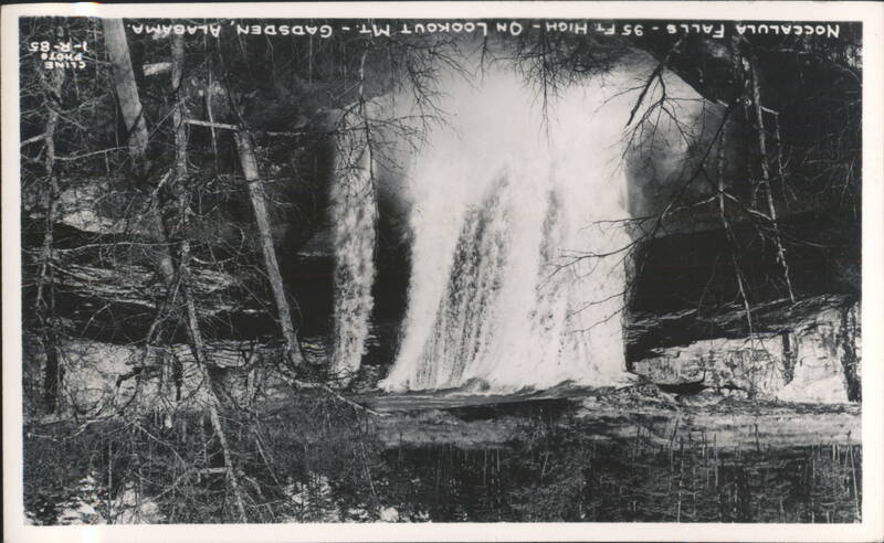 Noccalula Falls - 95 Ft. High - On Lookout Mt. GADSDEN Alabama