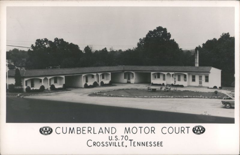 Cumberland Motor Court on U.S. 70 Crossville Tennessee