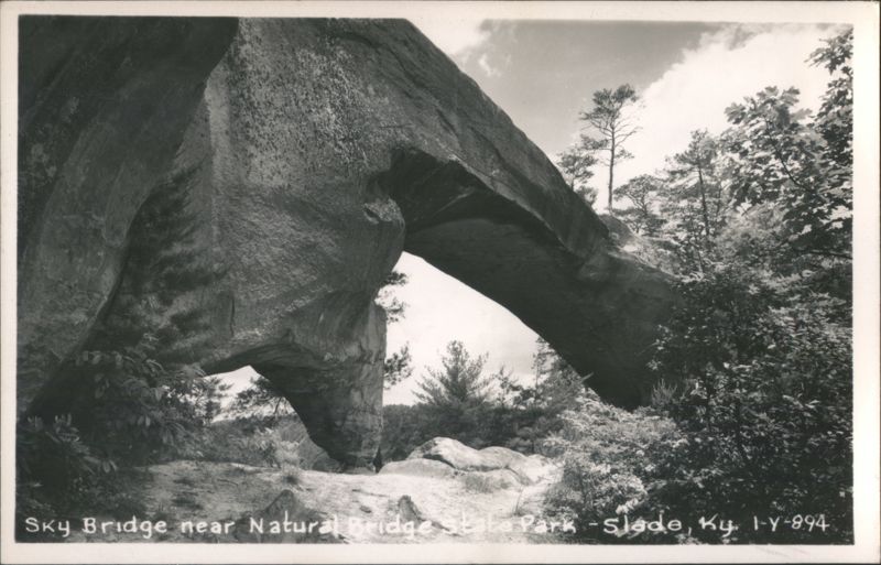 Sky Bridge at Natural Bridge State Park Slade Kentucky