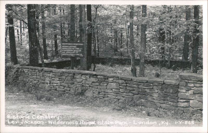 Historic Cemetery - Levi Jackson Wilderness Road State Park London Kentucky