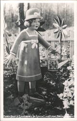 Mary Quite Contrary in Santa Claus Land Postcard