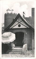 Santa Claus Castle Postcard