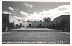 Nancy Hanks Lincoln Memorial - Lincoln State Park Postcard