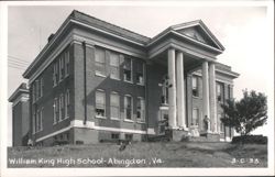 William King High School Postcard