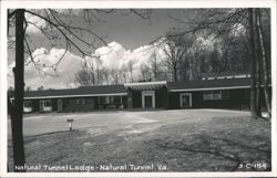 Natural Tunnel Lodge - Natural Tunnel, Virginia Postcard