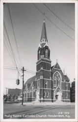 Holy Name Catholic Church Postcard