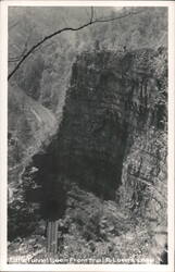 Little Tunnel Seen From Trail To Lovers Leap Postcard