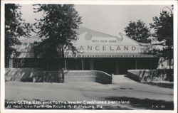 Air Conditioned Danceland at West View Park Entrance Postcard