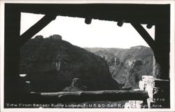 View From Becker Butte Lookout - U.S. 60 - Salt River Canyon Postcard