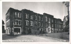Munroe Memorial Hospital Postcard