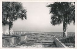 Pier On East Tohopekaliga Lake Postcard