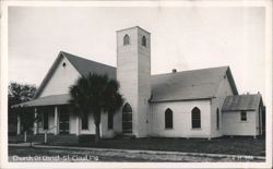 Church of Christ, St. Cloud, Florida Postcard