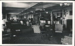 Lakeside Inn Lounge Postcard