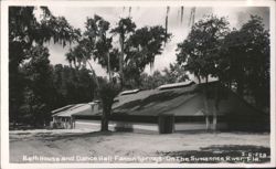Bath House and Dance Hall Postcard