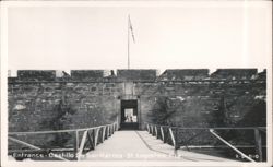 Entrance - Castillo De San Marcos Postcard