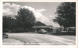 Point Lookout on US 70 - Broadway of America Postcard