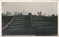 The Ten Commandments-Fields Of The Wood Postcard