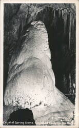 Crystal Spring Dome - Carlsbad Caverns Postcard