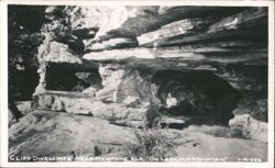 Cliff Dwellings on Lookout Mountain Postcard
