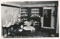 Dining Room - Old House Antiques Postcard