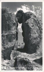 Unusual Rock Formations - City of Rocks, New Mexico Postcard
