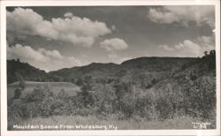 Mountain Scene From Whitesburg Postcard